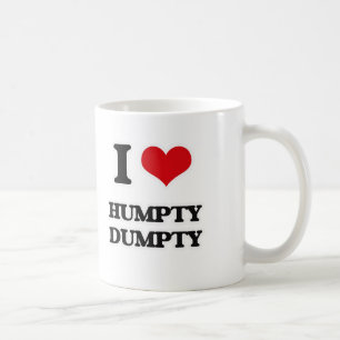 Jag älskar Humpty Dumpty Kaffemugg