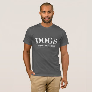 JAG ÄLSKAR HUNDAR, FOLK SUGER T-SHIRT