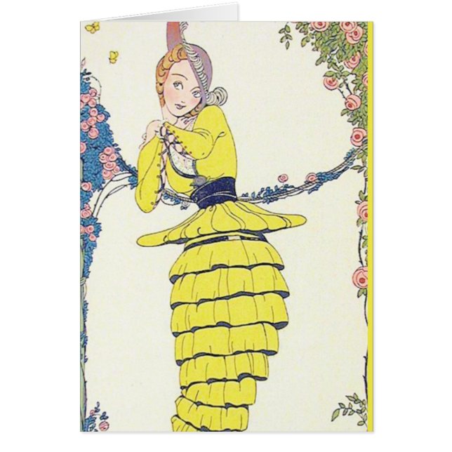 Jag älskar hur kjolarna Twirls Hälsningskort (Framsidan)