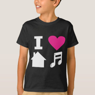 Jag älskar husmusik t shirt
