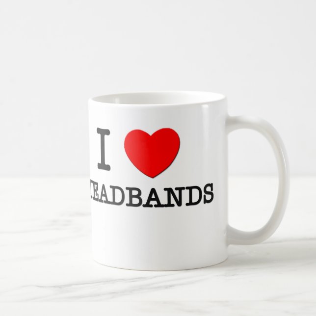 Jag älskar huvudbindlar kaffemugg (Höger)