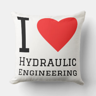 Jag älskar hydraulikteknik kudde