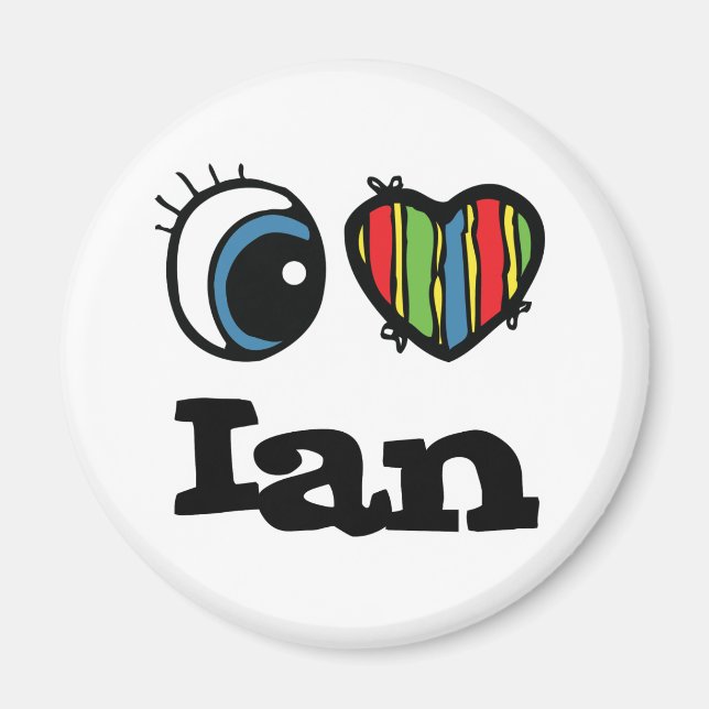 Jag älskar Ian Magnet (Framsidan)