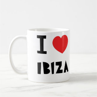 Jag älskar Ibiza Kaffemugg