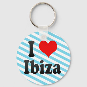 Jag älskar Ibiza, Spanien. Mig Encanta Ibiza, Nyckelring