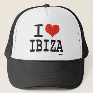 Jag älskar Ibiza Truckerkeps