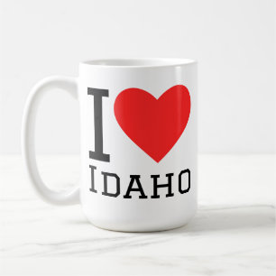 Jag älskar Idaho  Kaffemugg
