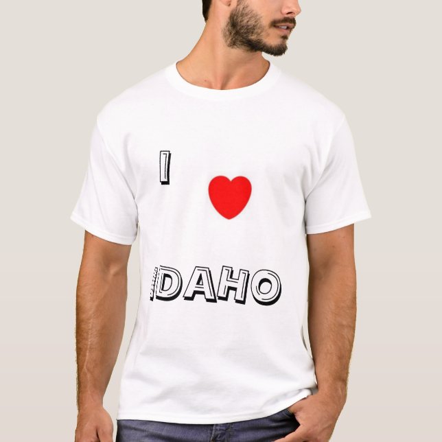 Jag älskar Idaho Tröja (Framsida)