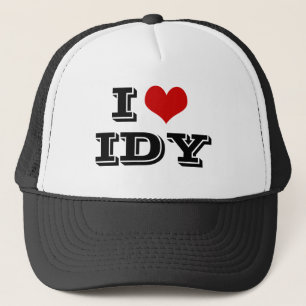 Jag älskar IDY Baseball Cap Keps