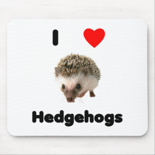 Jag älskar igelkottar Mousepad Musmatta