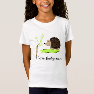 Jag älskar igelkottar t shirt