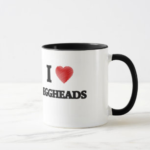 Jag älskar INTELLEKTUELL SNOBB Mugg