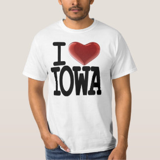 Jag älskar IOWA Tee Shirt
