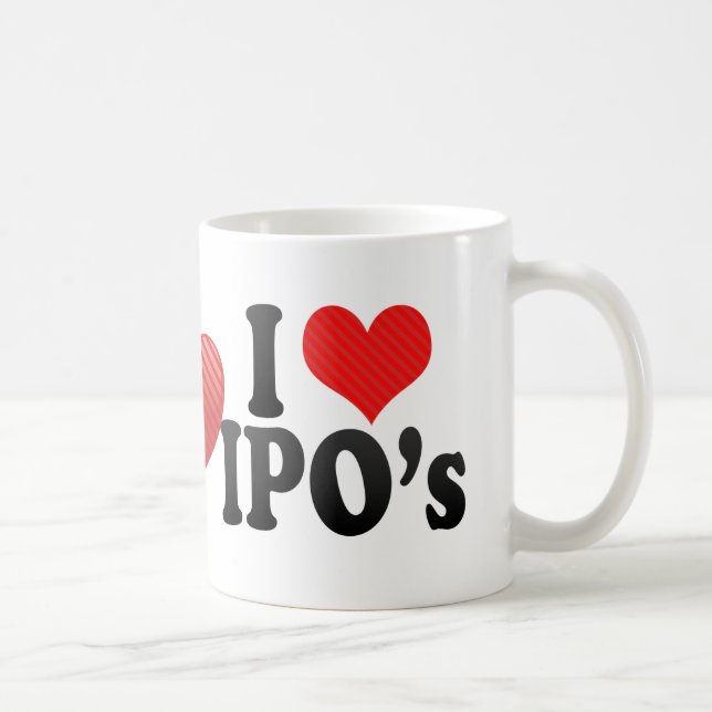 Jag älskar IPO Kaffemugg (Höger)