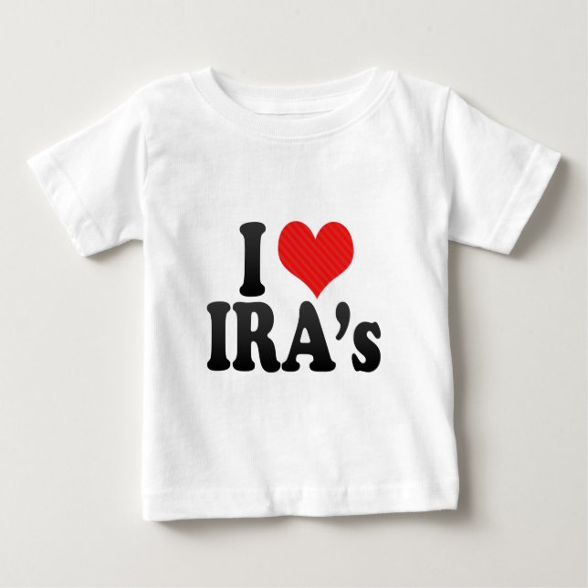 Jag älskar IRA Tee Shirt (Framsida)