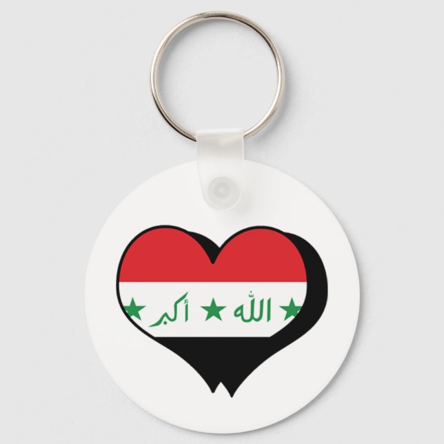 Jag älskar Irak Nyckelring (Framsida)