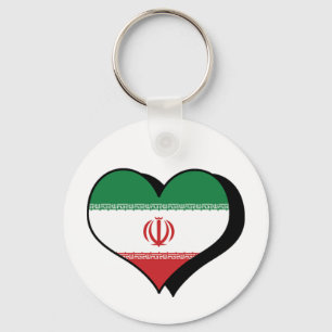 Jag älskar Iran Nyckelring
