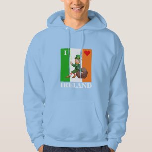 Jag älskar Irland Hoodie