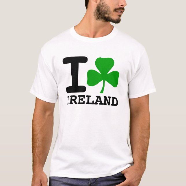 JAG ÄLSKAR IRLAND TRÖJA (Framsida)