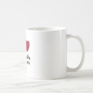 Jag älskar irländsk manar kaffemugg