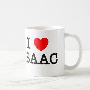 Jag älskar Isaac Kaffemugg