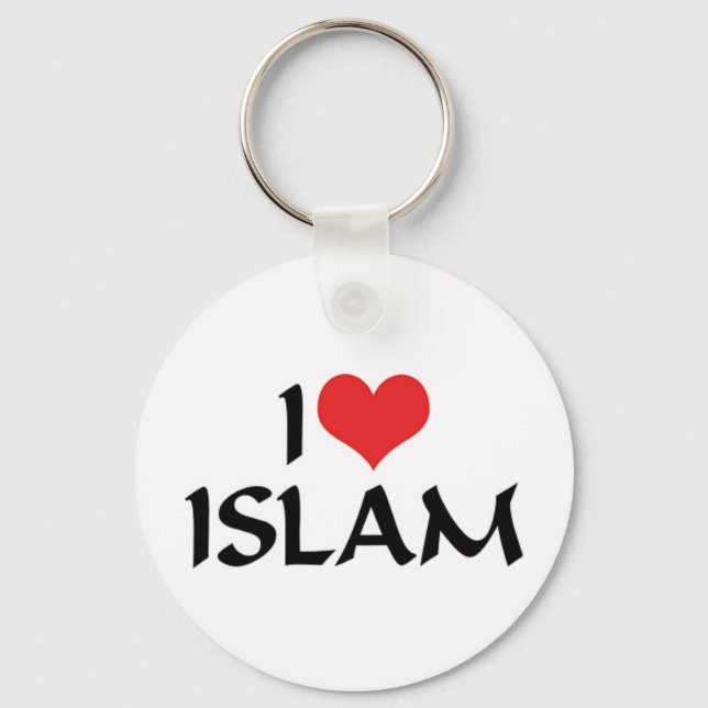 Jag älskar islam nyckelring (Framsida)