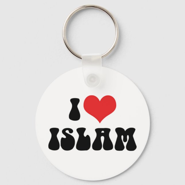 Jag älskar islam nyckelring (Framsida)