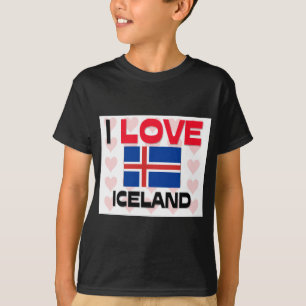 Jag älskar island tee shirt