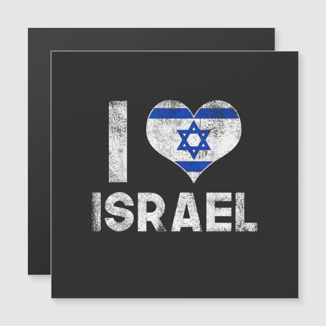Jag älskar Israel (Fram/baksida)
