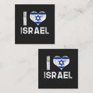 Jag älskar Israel Anteckningskort