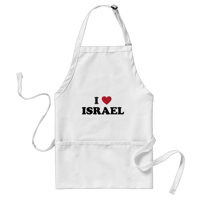 Jag älskar Israel Förkläde (Framsidan)