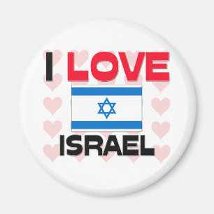 Jag älskar Israel Magnet