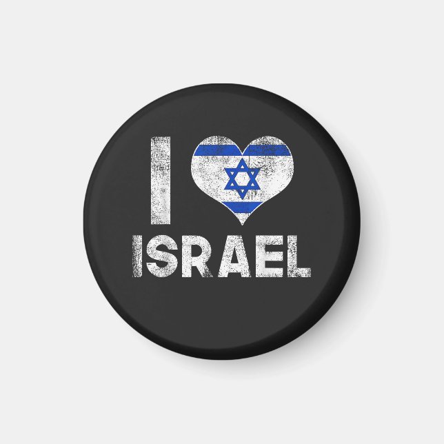 Jag älskar Israel Magnet (Framsidan)