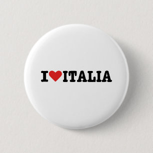 Jag älskar italien knapp