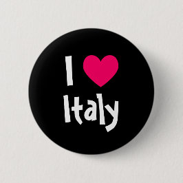 Jag älskar Italien Knapp