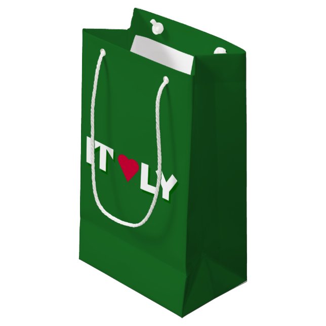 Jag älskar Italien-logotyp (Framsidan Vinklad)