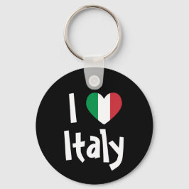 Jag älskar Italien-nyckelring Nyckelring