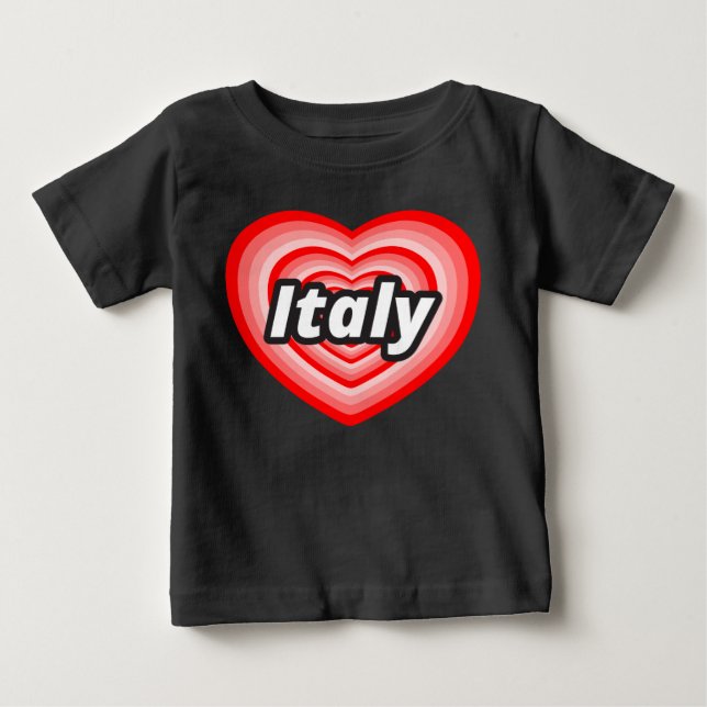 Jag älskar italien tröja (Framsida)