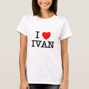 Jag älskar Ivan T-shirt