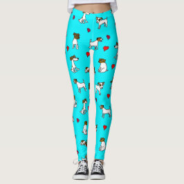 Jag älskar Jack Russell Terrier Leggings