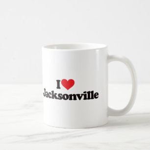 Jag älskar Jacksonville Kaffemugg