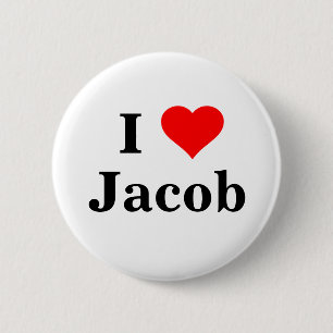 Jag älskar Jacob knäppas Knapp