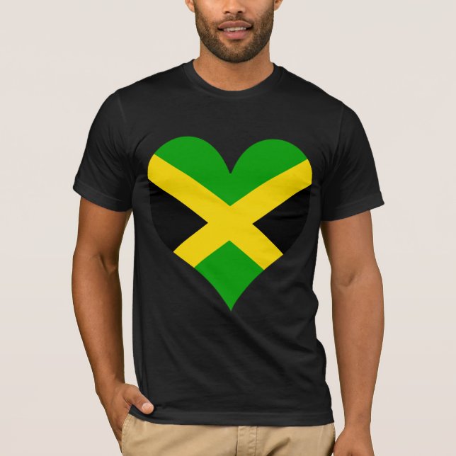 Jag älskar Jamaica T-shirt (Framsida)