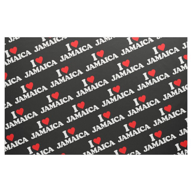 JAG ÄLSKAR JAMAICA TYG (Fat Quarter)