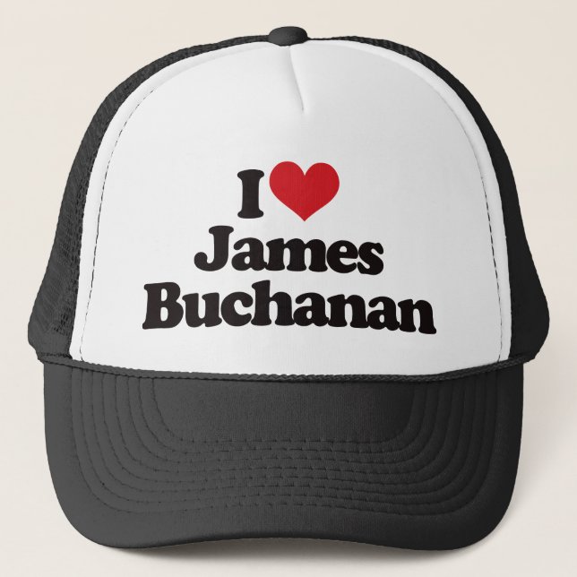 Jag älskar James Buchanan Keps (Framsida)
