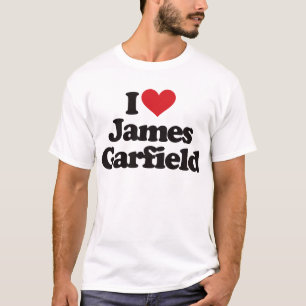Jag älskar James Garfield Tee Shirt