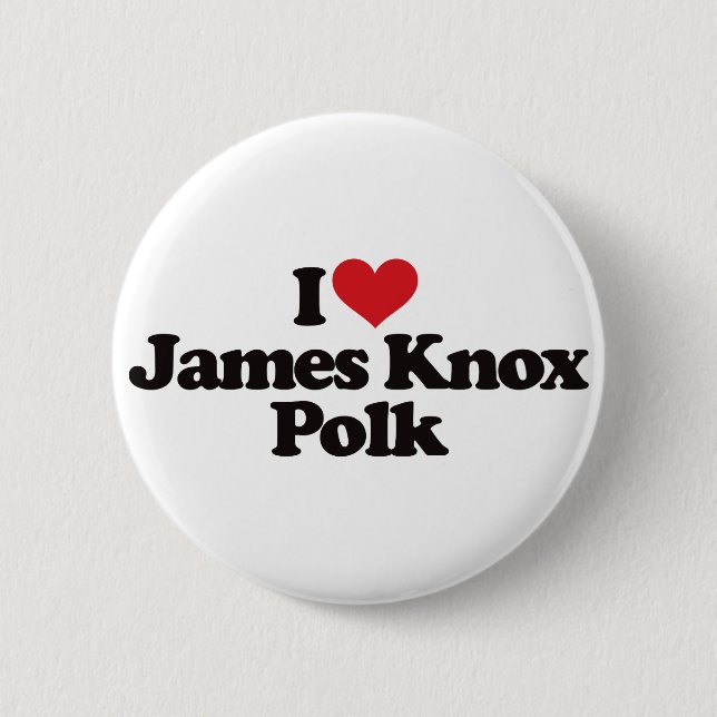 Jag älskar James Knox Polk Knapp (Framsida)