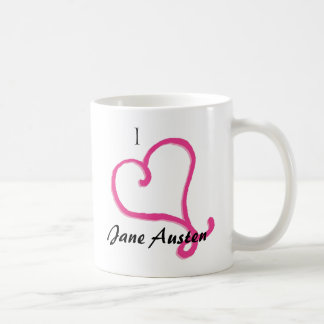 Jag älskar Jane Austen Kaffemugg