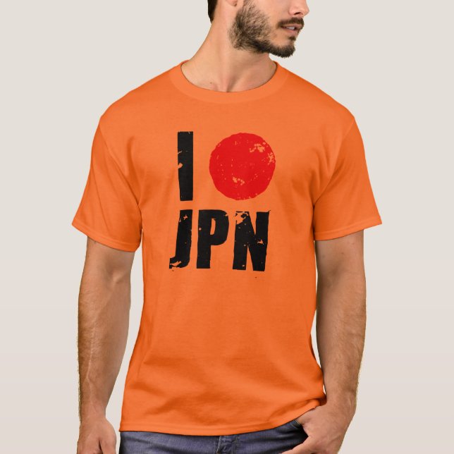 Jag älskar Japan (jag älskar JPN), Tee (Framsida)
