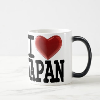 Jag älskar JAPAN Magisk Mugg